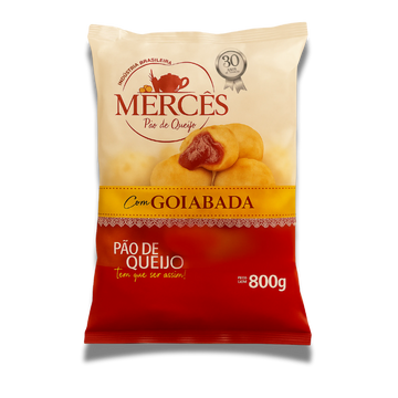 Pão de Queijo Recheado com Goiabada 800g [SP]